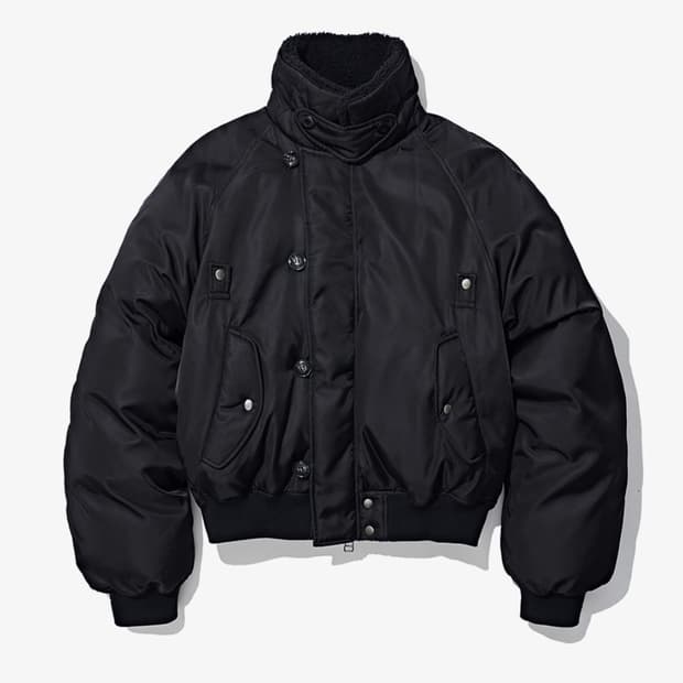 파르티멘토 1950 N2B Military Short Parka Blac