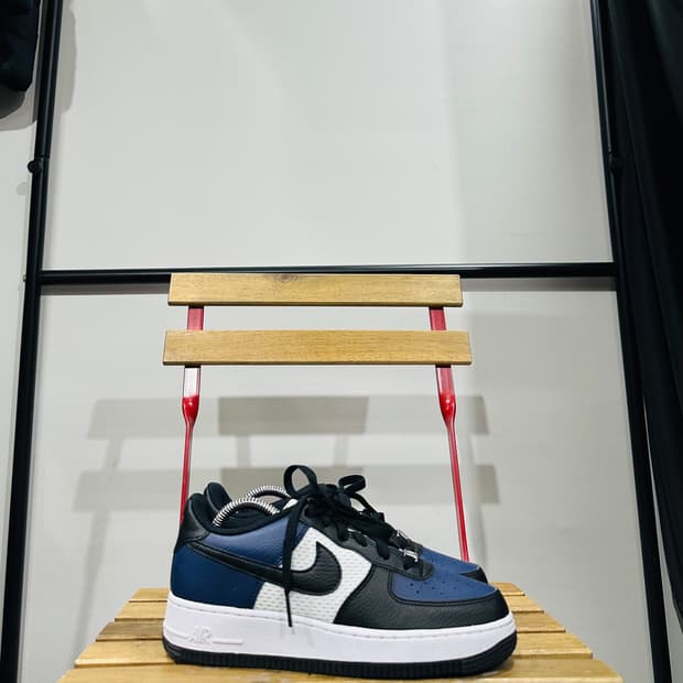 240) 나이키 운동화 여성 여자 에어 포스 1 로우 미드나잇 네이비