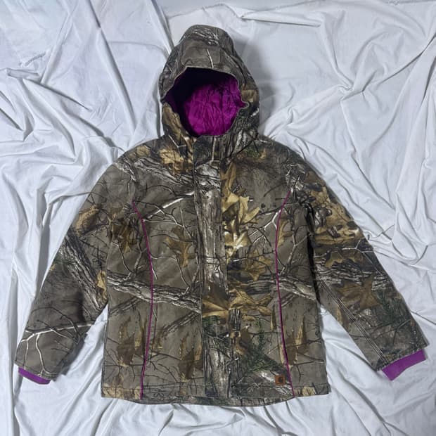 칼하트 리얼트리 카모 액티브 자켓 파카