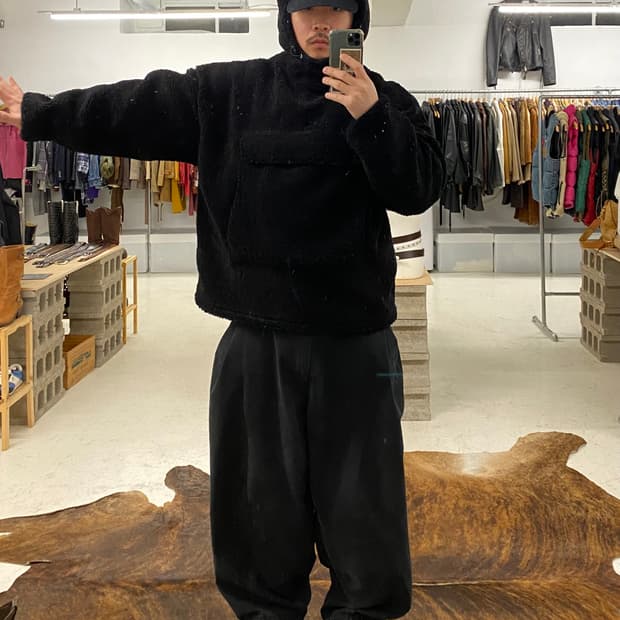 HARE heavy dumble anorak jacket 후리스 아노락