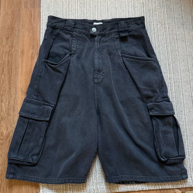 윌리차바리아 버뮤다 카고 팬츠 워시드 버전