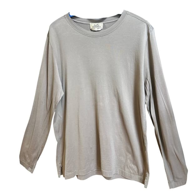 hermes cotton crewneck sleeve