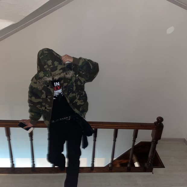 B.access 카모 퍼 자켓 (3size)