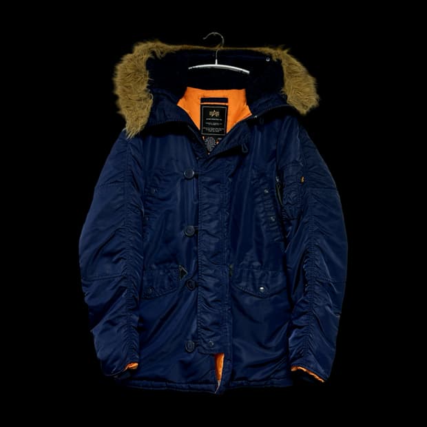 알파인더스트리 n-3b 퍼 파카