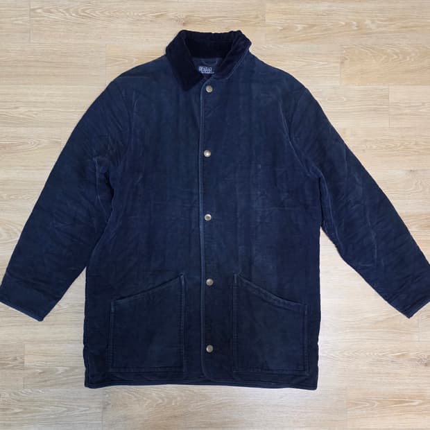 올드 폴로 퀼팅 자켓 m (실측기준 xl)