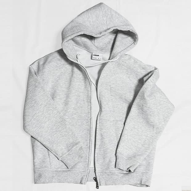 Logan 오트밀 헤비스웻후드