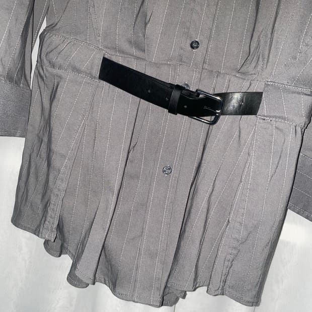 벨트 점프수트 원피스