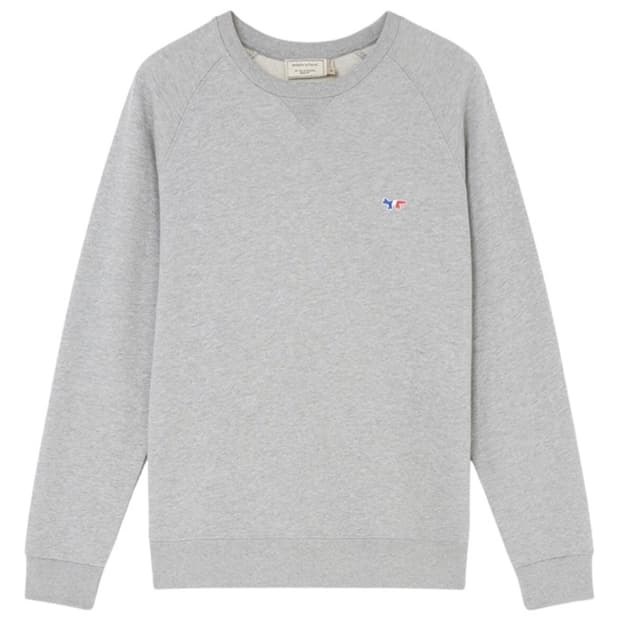 메종 키츠네 트라이컬러 맨투맨 XL