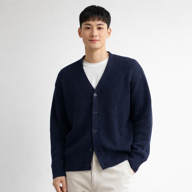 자라 니트 가디건