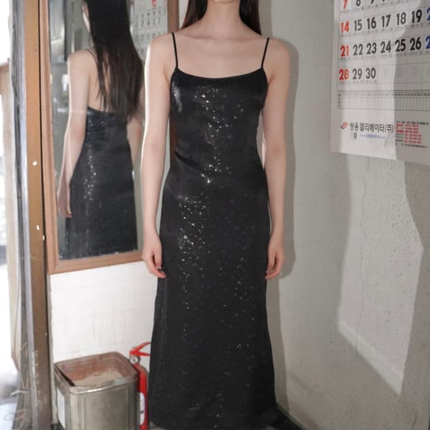 누아누 / Astra Dress_Black / 2 / 새상품 