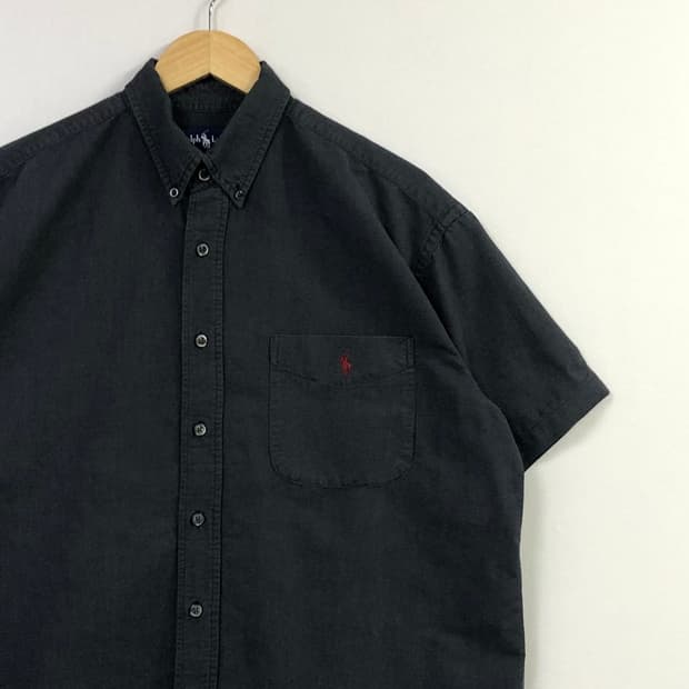 XL 폴로 옥스포드 솔리드 셔츠