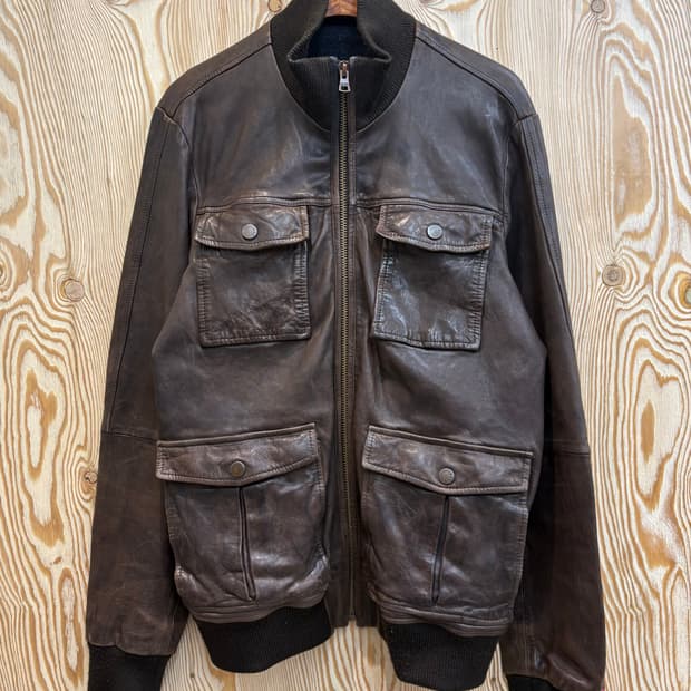 타미힐피거 램스킨 자켓