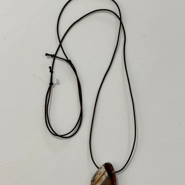 agate necklace