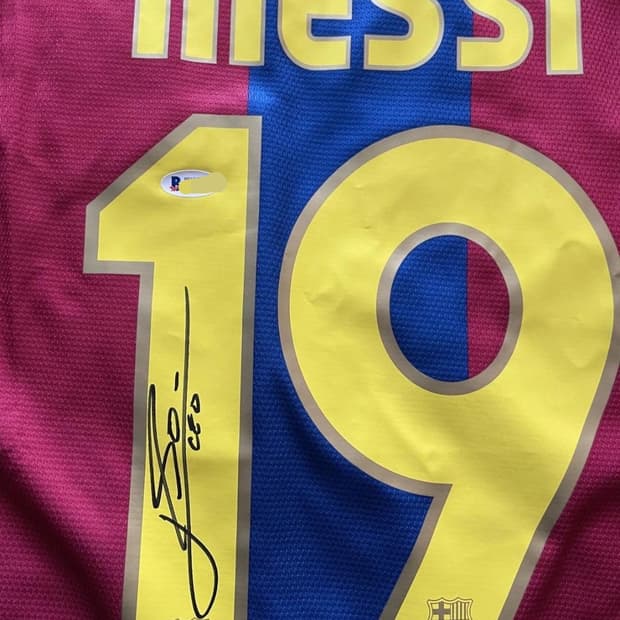 메시 싸인 베켓인증