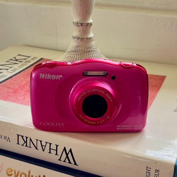 [초인기💕] 찰스엔터 니콘 쿨픽스 W100 핑크