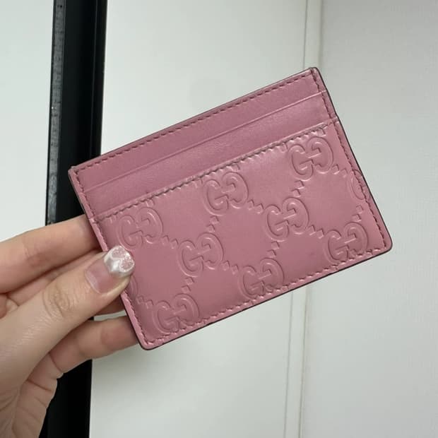 구찌 핑크색 지갑