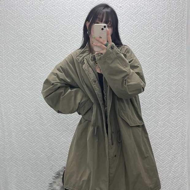 파르티멘토 3M 신슐레이트 M-65 피시테일 패딩 점퍼 M C08933