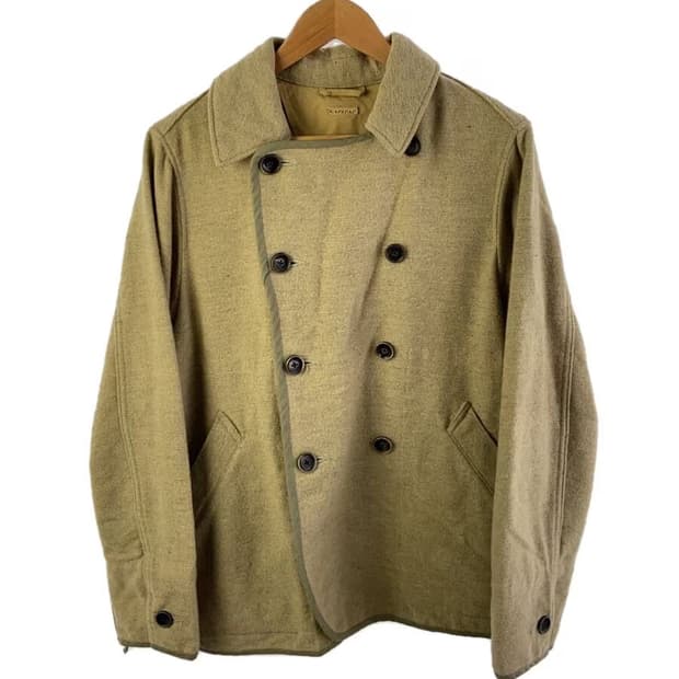 KAPITAL Wool Cotton Double-Breasted Peac