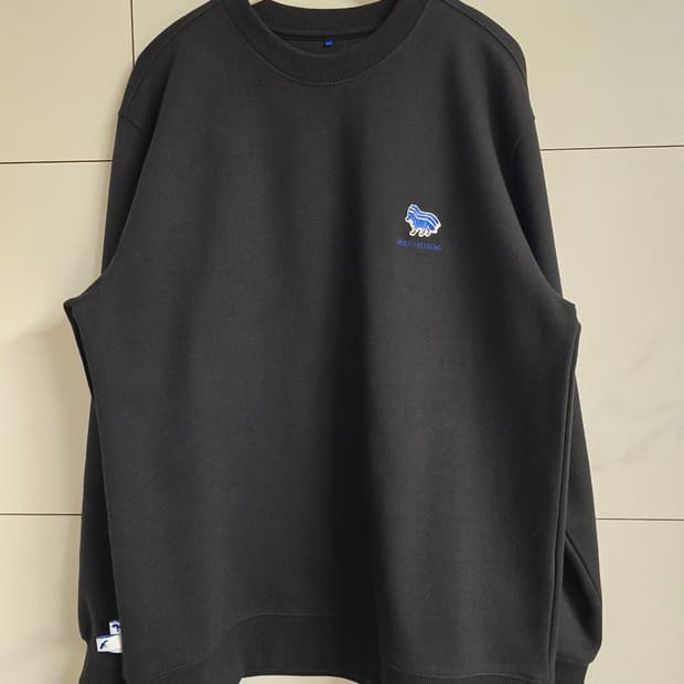 아더에러 x 메종키츠네 트리플 폭스 스웻 맨투맨(2, 블랙)