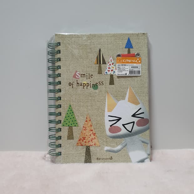 새상품) 고전 도코데모잇쇼 캐릭터 펜 홀더 라인 노트 공책 빈티지 레트로