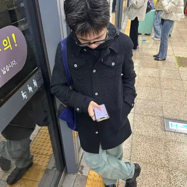 준야와타나베 X 리바이스 트위드 코트 자켓 s사이즈