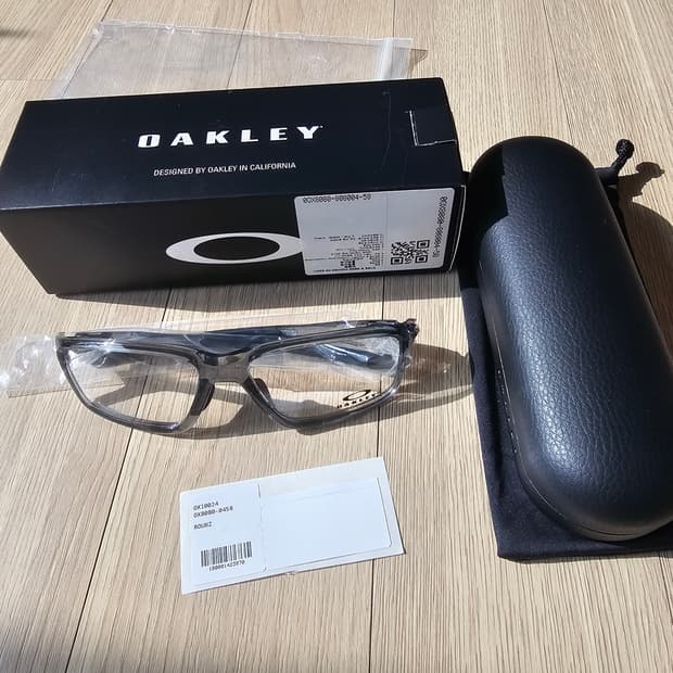 새제품) 오클리 크로스링크 제로 아시안핏 안경테 런닝 싸이클 고글