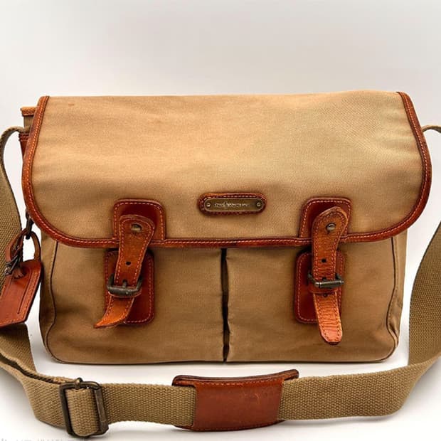 랄프로렌 폴로 캔버스 헌팅백