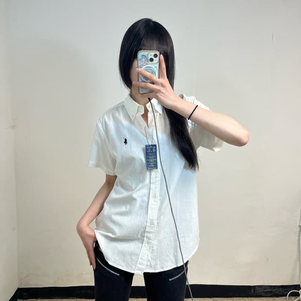 Polo white short sleeve shirts