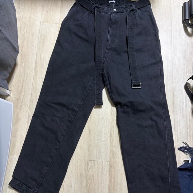 seeall 벨티드 팬츠