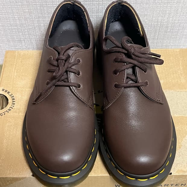 닥터마틴1461 스무스 다크브라운 37(230-235)사이즈
