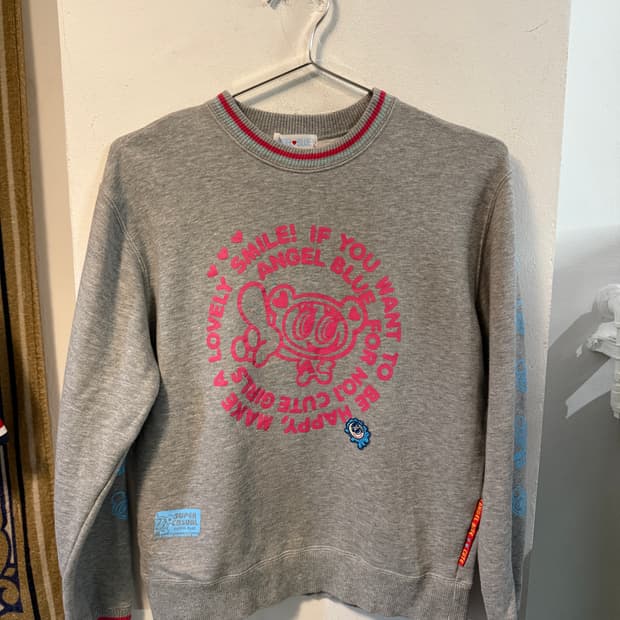 Angel blue 맨투맨 S