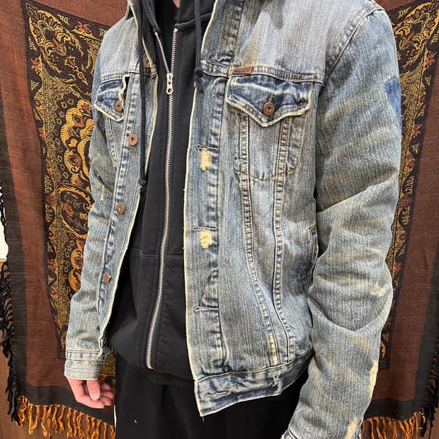 EZRA FITCH 데님 자켓 청자켓