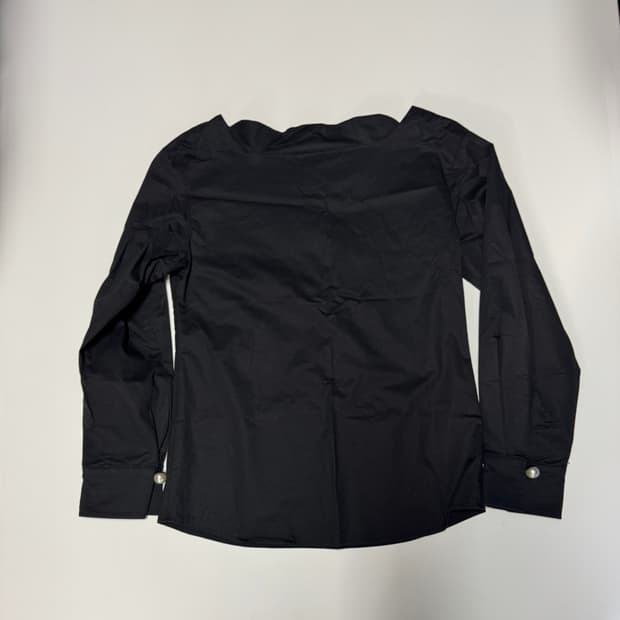 여성 한섬 타임 Time 코튼 긴팔 블라우스 S