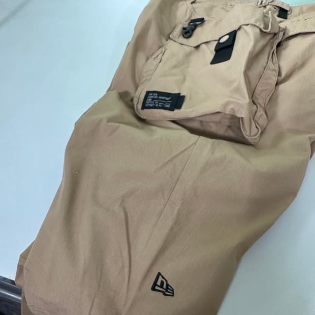 XL 뉴에라 베이지 레귤러핏 코튼 카고 유틸리티팬츠