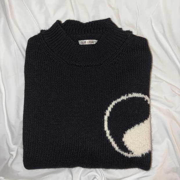 아워레가시 워크샵 라운드넥 니트