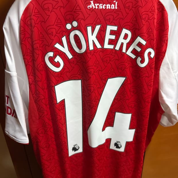 아스날 25/26 요케레스 홈 유니폼