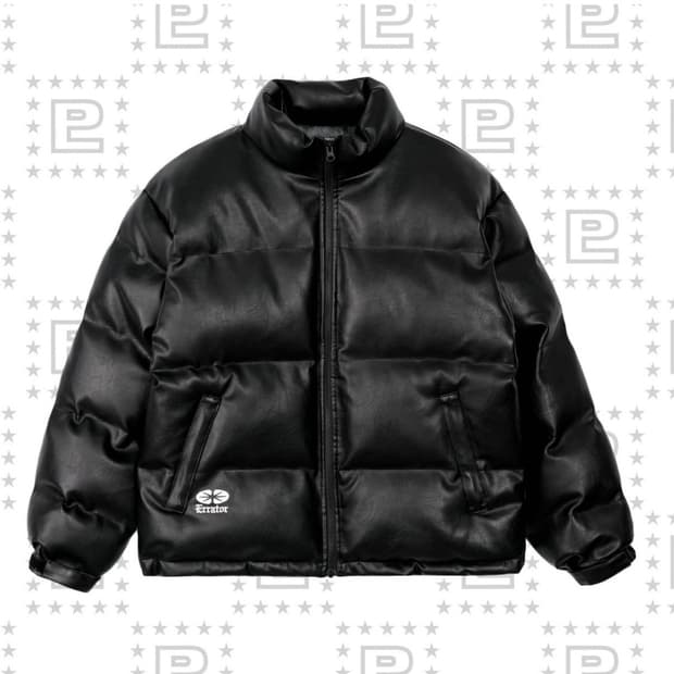 ERTR Puffer Jacket 패딩 이알티알 레더 패딩