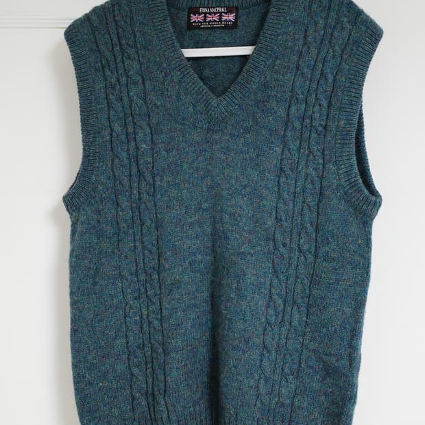 Fiona macphail 울 니트조끼