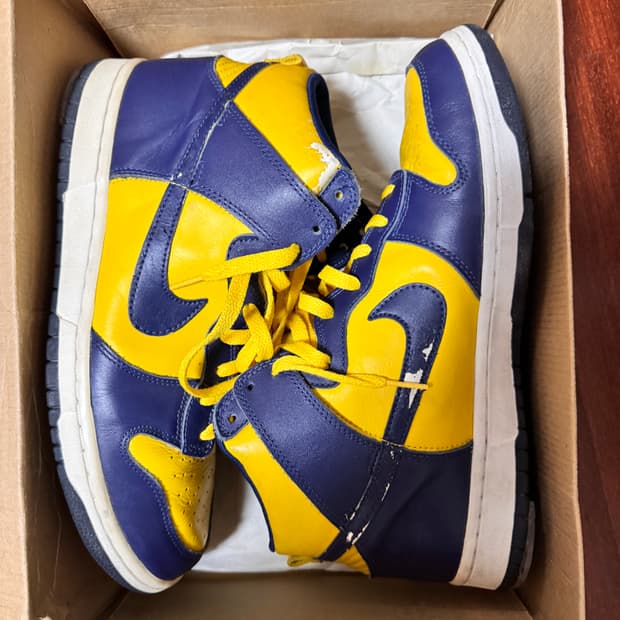 [290] 1999 나이키 덩크 하이 미시건