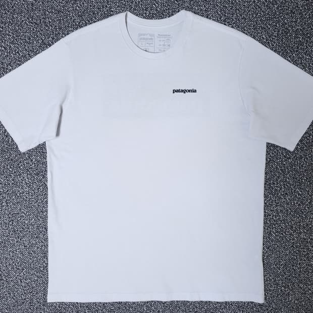 [무료배송][105-110]파타고니아 남성용 라운드 반팔티