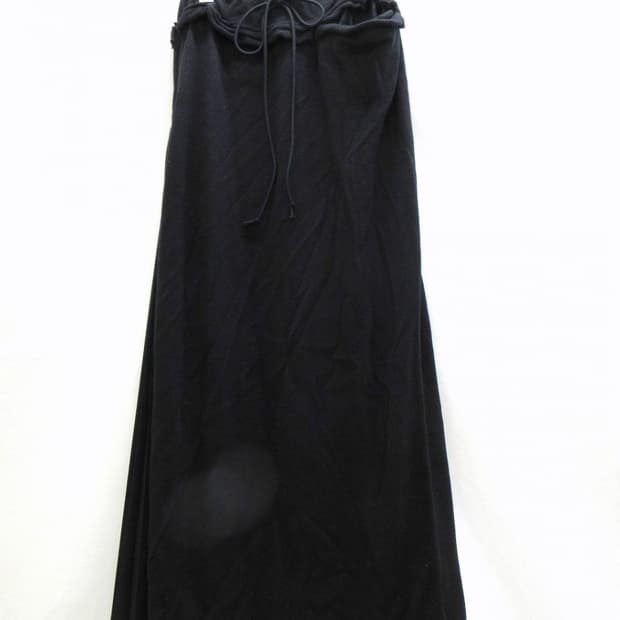 yohji yamamoto noir  울캐시미어 플리츠 스커트