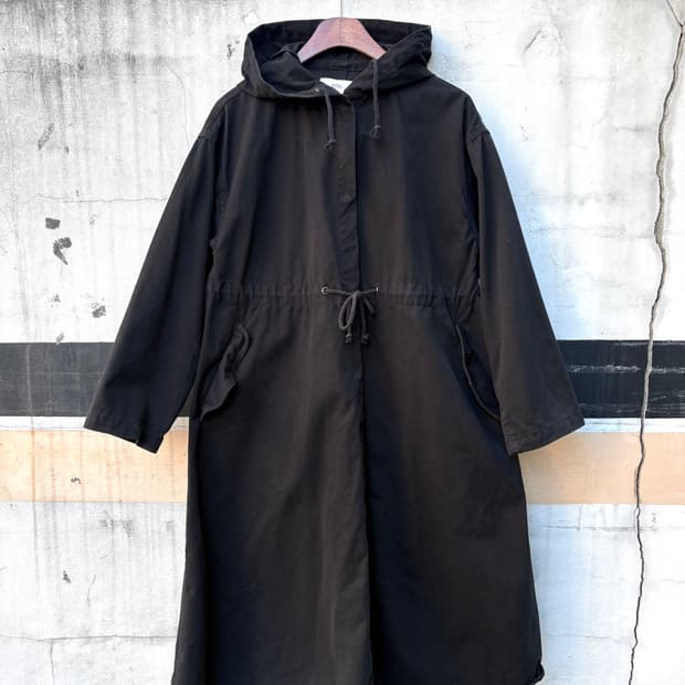 AZUL BY MOUSSY 후드 롱 야상 코트