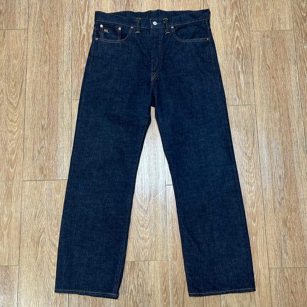 RRL 빈파포 이스트웨스트 셀비지 34/32 더블알엘 빈티지 파이브포켓