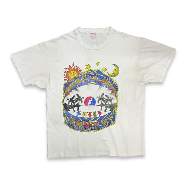 1993‘ Grateful Dead 썸머 투어 티셔츠 XL