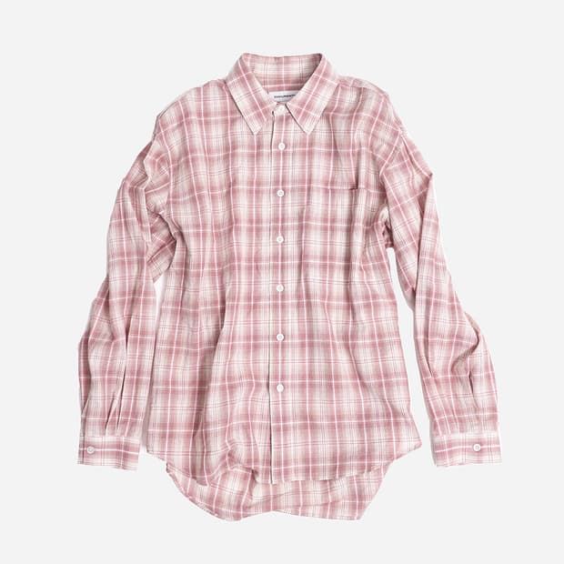 999휴머니티 EASY CHECK SHIRTS (PINK) 2