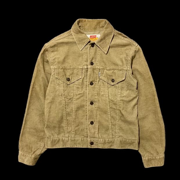 Levi's 리바이스 화이트 탭 빈티지 코듀로이 트러커