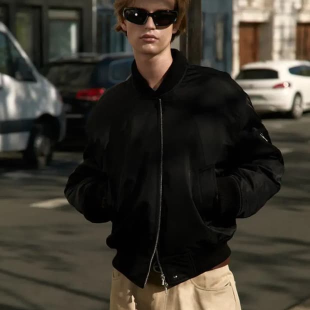 STU 라운드 숏 봄버 자켓 ma1