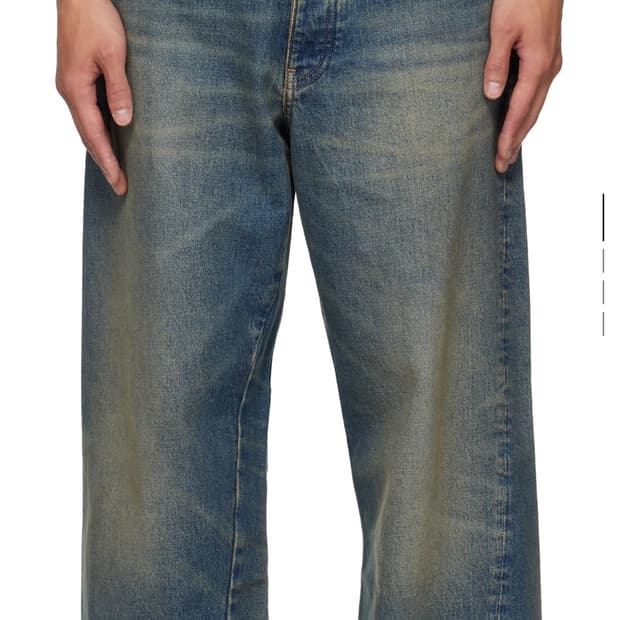 Sunflower 와이드 트위스트 데님