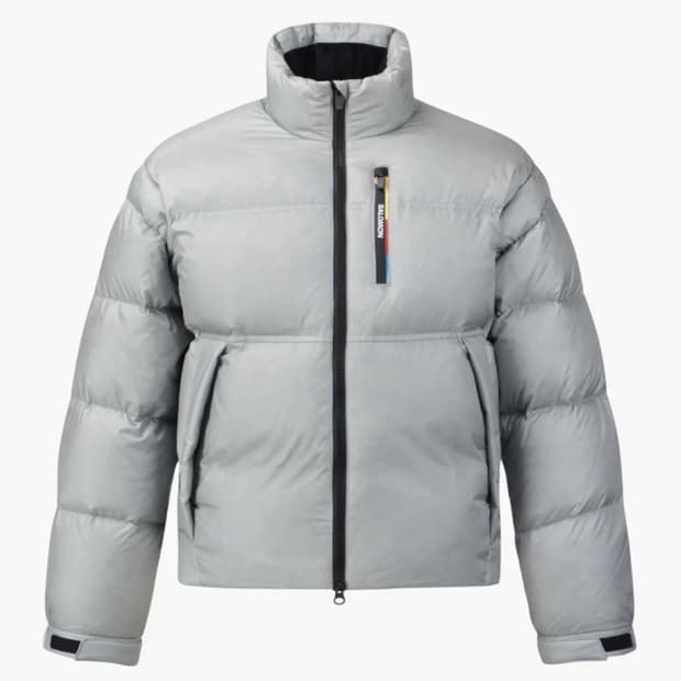 (M) 살로몬 컨투어 크롭 패딩 새제품