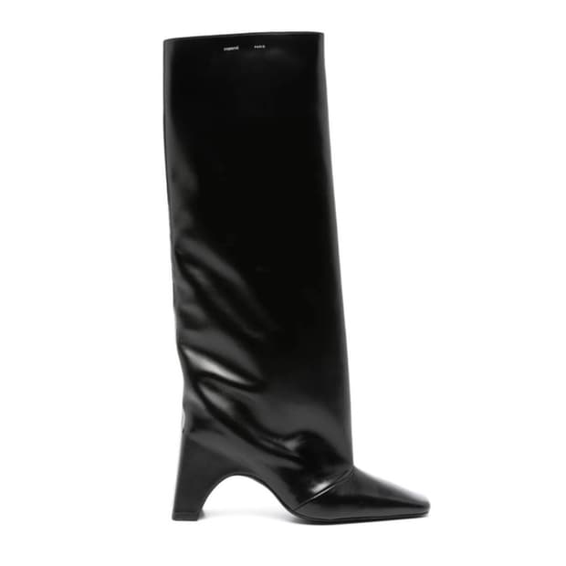 coperni 니하이 브릿지 레더 부츠